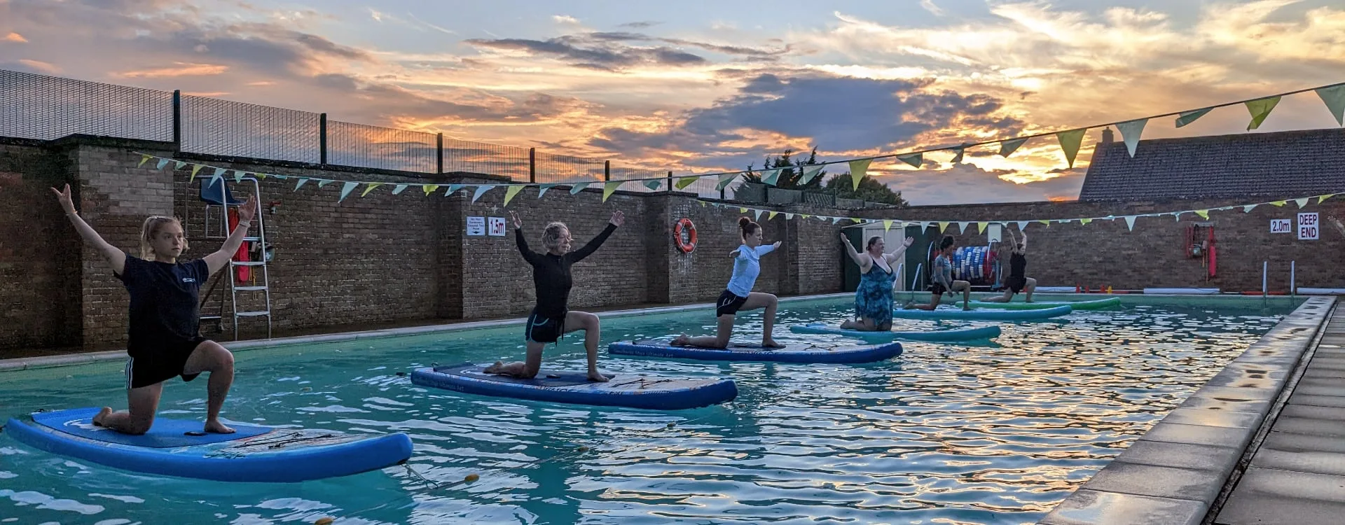 SUP Yoga, SUPfit & Vinyassa classes on and off the water